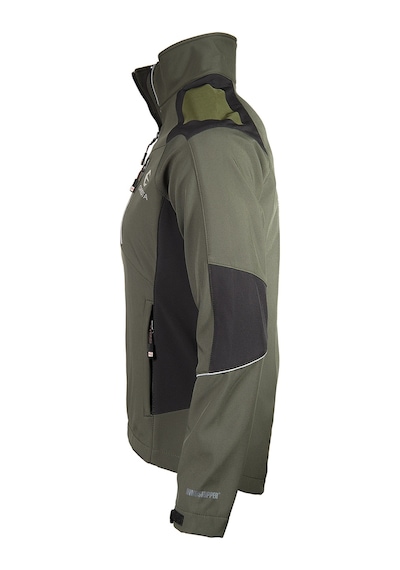 Cresta Outdoor Reflektörlü Kapüşonlu Su Geçirmez Softshell Ceket