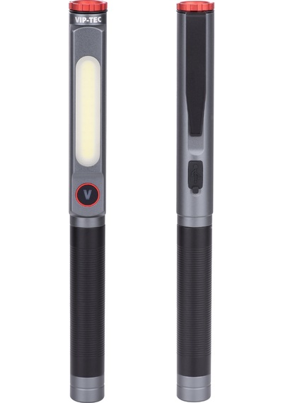 Vip-tec Vt891201 220/500 Lümen Alüminyum Kalem Tipi El Feneri Gri
