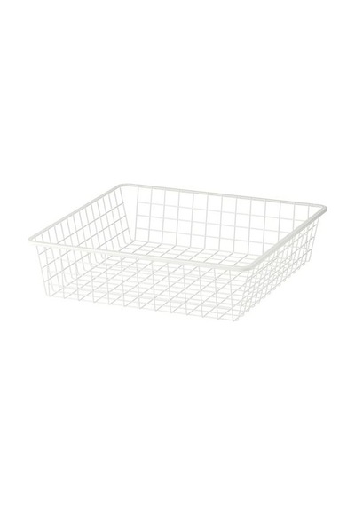 Ikea Altarlıden Tel Sepet, Beyaz, 60x62 Cm