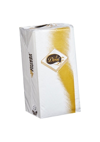 Dossi Peçete 1/8 33x33 Cm 50'li Beyaz Saf Selüloz Gıda Boyası 4'li Avantaj Paketi - 4 Adet Tarı