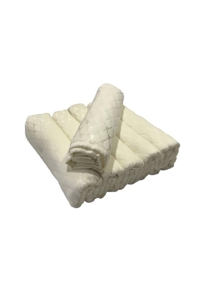 Bulteks Jakarlı Kadife Desen 1 Havlu 30x50 4 Renk