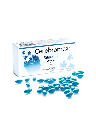 Cerebramax Bellek Dikkat  250 Mg Balık Yağı 30 Kapsül