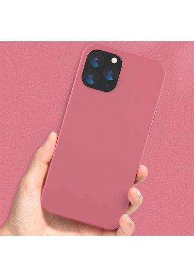 Hepsi iPhone Uyumlu 12 Mini 5.4 Lansman Kılıf İçi Kadife Soft Silikon Kılıf- 5775 Najmaddin Siyah