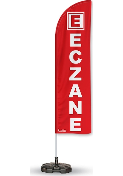 Eczane 2 Yelken Bayrak 1 Reklam Duba Paketi V1