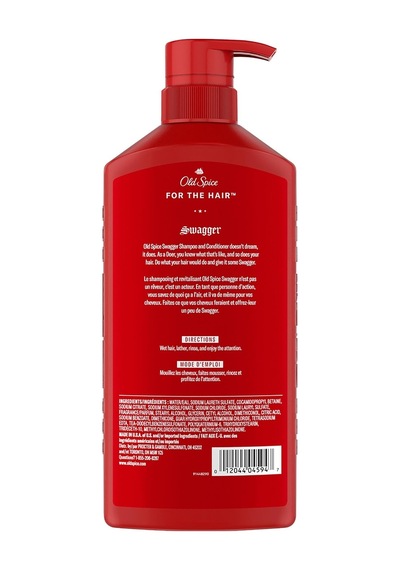 Old Spice Swagger 2'si 1 Arada Şampuan ve Saç Kremi 650 ML