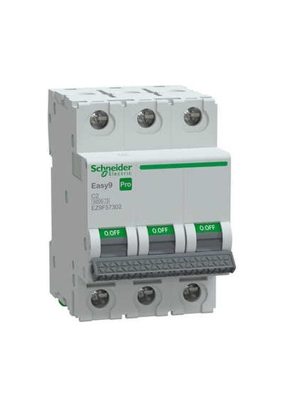 Ez9f57302 - Easy9 Pro 3p C 2a Mcb 6000a