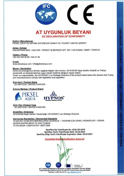 Piksel Aqua Su Arıtma Cihazı Musluğu Lüks. Ankastre Musluk