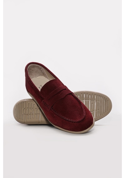 Fast Step Hakiki Deri Kadın Casual Ayakkabı 238za3055 Bordo