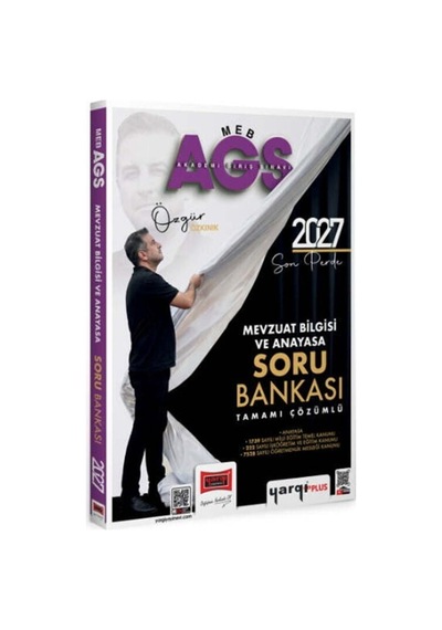 Yargı Yayınları 2027 Meb Ags Mevzuat Bilgisi Ve Anayasa Tamamı Çözümlü Soru Bankası-170383