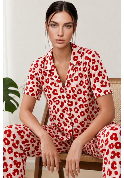 Norcia Sports Kadın Kısa Kol Comfort Kırmızı Pijama Takımı 4725 Çok Renkli - 929323280 Çok Renkli - 929323280 Çok Renkli Norcia Sports Kadın Kısa Kol Comfort Kırmızı Pijama Takımı 4725 Çok Renkli - 929323280 Çok Renkli - 929323280 Çok Renkli