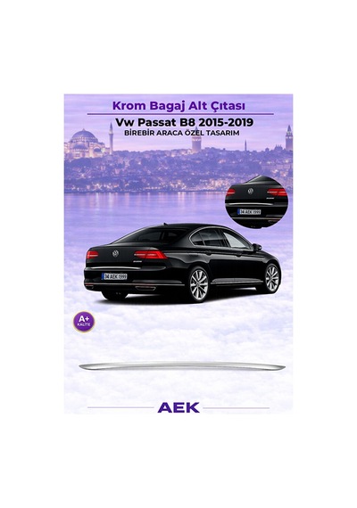 Volkswagen Passat B8 2015-2019 Araca Özel Bagaj Alt Çıtası