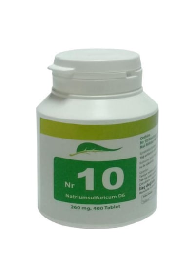 Schüssler Natrium Sulfuricum Mineral Tuz No.10