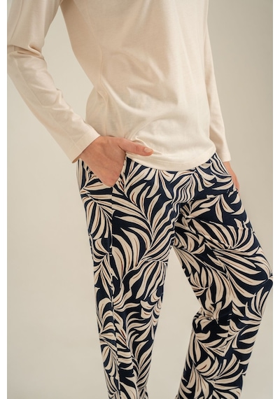 Arnetta Kadın Care Yourself Krem Uzun Kol Pijama Takım Ar3738-s-v2 Ar3738-s-v2
