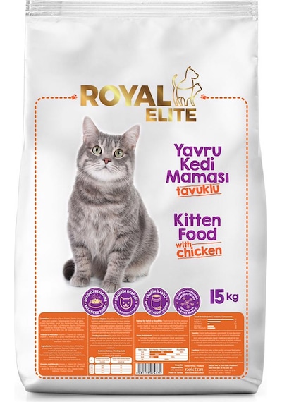 Royal Elite Tavuklu Yavru Kedi Maması 15 KG