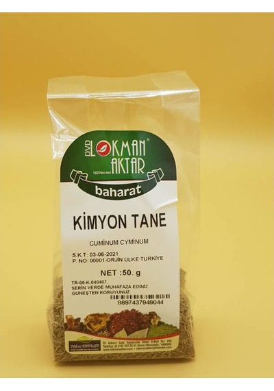 Lokman Aktar Tane Kimyon 50 G