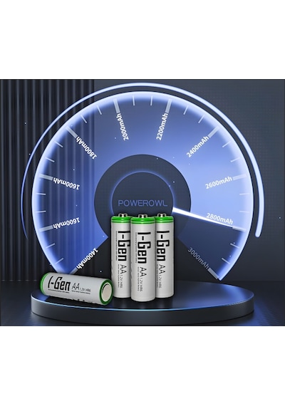 I-Gen B111 4 Adet AA 2700 Mah Şarj Edilebilir Kalem Pil 1.2V Ni-MH Şarjlı Pil