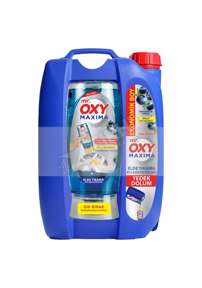Mr.oxy Yaban Mersinli Sıvı Bulaşık Deterjanı 3500 Ml + 500 Ml