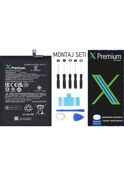 Xpremium Xiaomi Poco C40 Bn66 Batarya Pil Süper Yüksek Kalite 6000 Mah