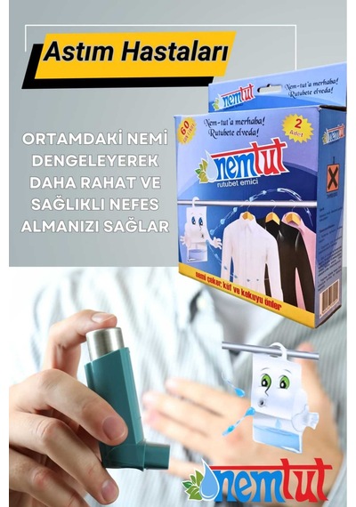 Nem Alıcı Rutubet Giderici Küf Ve Koku Önleyici Korozyon Önleyici 2 Kg 2 Kutu 4 Paket
