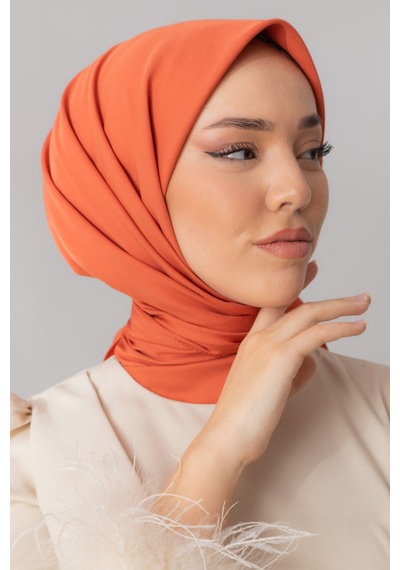 Silk Home Düz Renk Twill Eşarp Yavruağzı