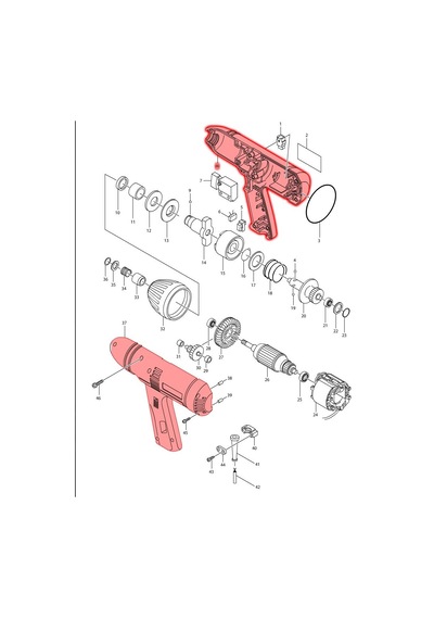 Makita 6904V Gövde Ürün Kodu 182811-6