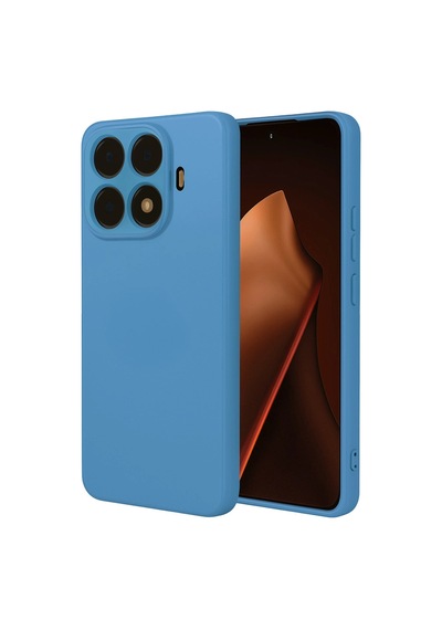 Xiaomi Mi 15t Pro Nano İçi Kadife Silikon - Mavi -