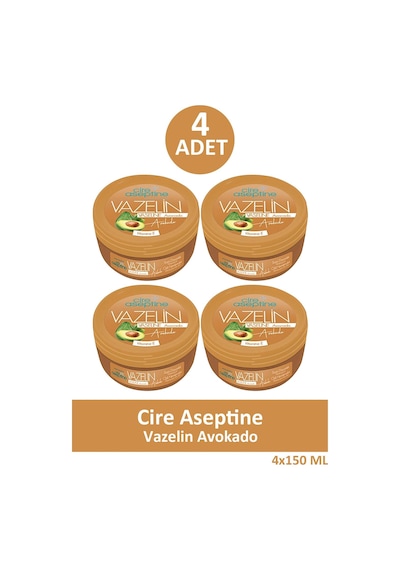Cire Aseptine Vazelin Avokado 150 Ml 4 Adet
