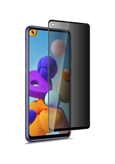 Samsung A21s Uyumlu Hayalet Ekran Gizli Tam Kaplayan Kırılmaz Cam Seramik Koruyucu Film