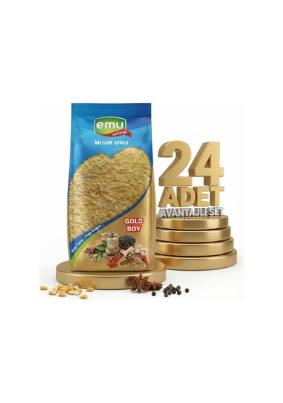 Emu Mısır Unu 24x250 Gr