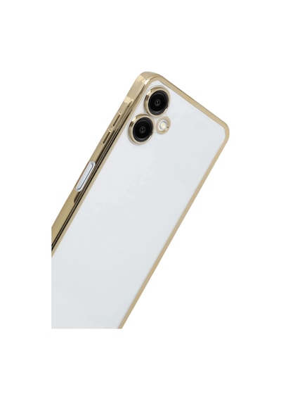 Newface - 720 - Samsung Galaxy Uyumlu A07 4g Razer Lensli Silikon - Csmo-tex - - Gold