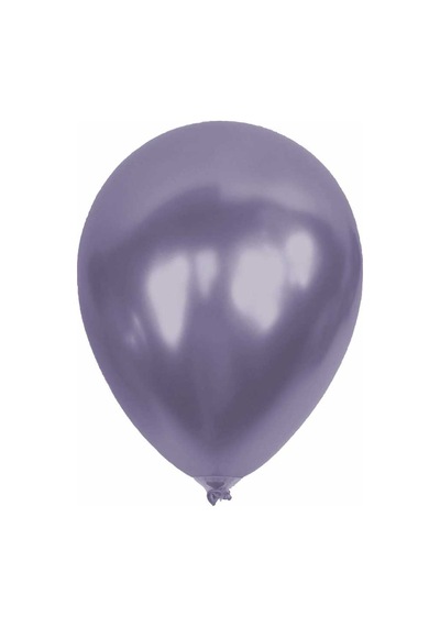 Metalik Lila Balon 12'Li
