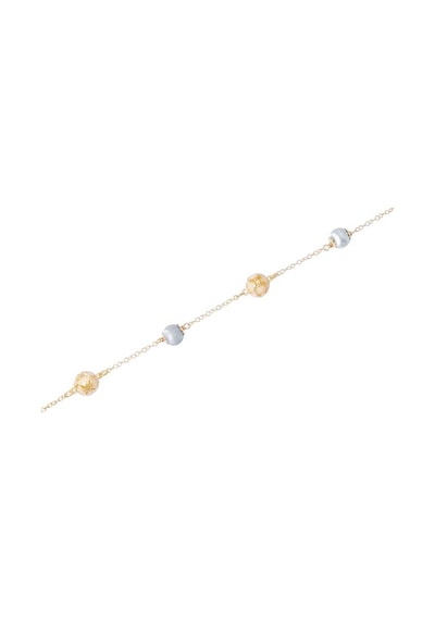 Gülaylar - Altın 14 Ayar Fantazi Bileklik N11.16427 Sarı Altın