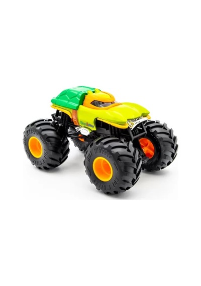 Hotwheels Monster Truck  2023 1:24 Boyutlu Turtles Michelangelo