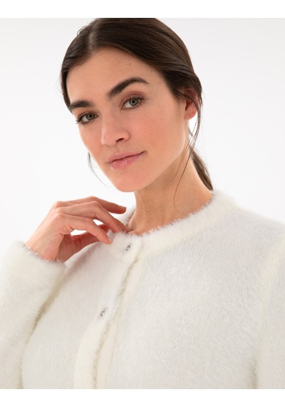 Pierre Cardin Kadın Ekru Hırka Triko 50296579-vr019 Ekru