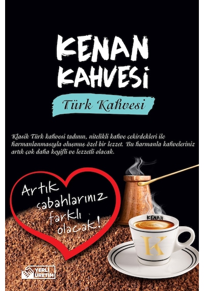 Espressomm® Kenan Kahvesi Türk Kahvesi 500 G