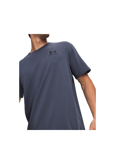 A1373997-045 Under Armour Ua M Logo Emb Heavyweıght Ss Erkek T-shirt Mavi A1373997-045