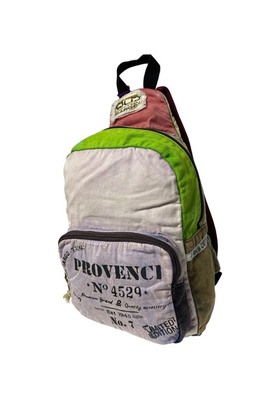Old Cotton Cargo Kaliteli Laptop Bölmeli Vintage Disayn Sırt Gezi Çantası New Minola 25 Cm X 36 Cm Yeşil