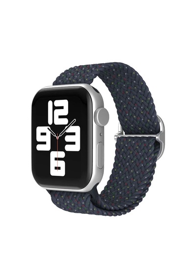 Apple Watch 42mm Star Kordon - Benekli Lacivert