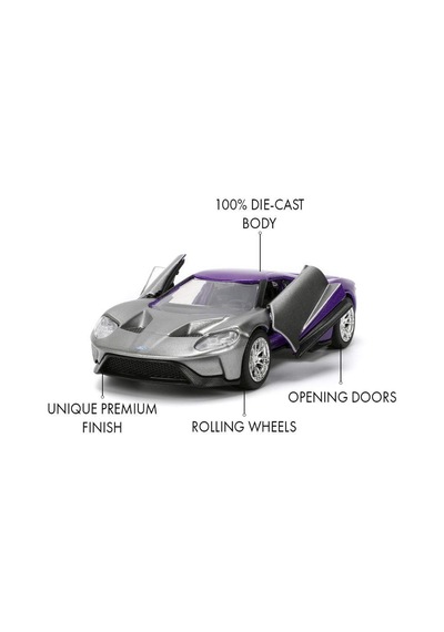 Jada 1:32 Pink Slip Serisi - Ford Gt 253292000