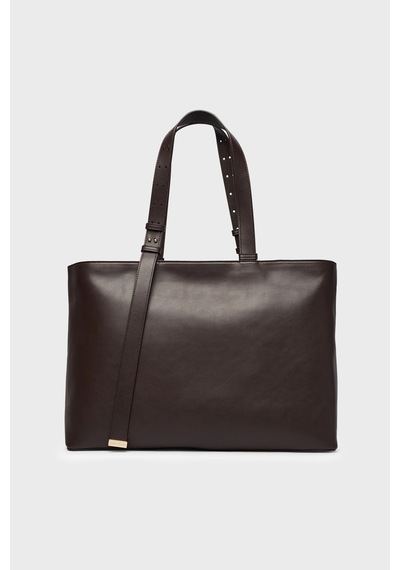 Armani Exchange Logolu Ayarlanabilir Askılı Çanta Kadın Çanta Xw002988 Af19902 U6032 Kahve