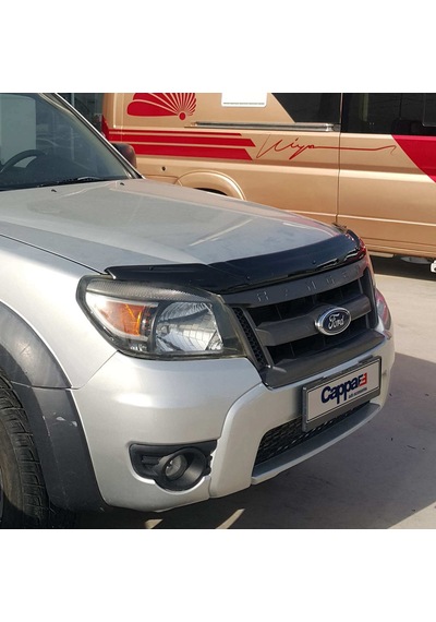 Cappafe Ford Ranger Ön Kaput Koruma Rüzgarlık 4Mm Abs 2009-201