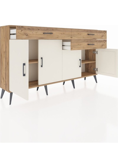 Arges Konsol 2 Raflı 3 Çekmeceli 4 Kapaklı 176x30x99 Çam-aytaşı/çam Aytası/atlas Çam - Atlas Çam Arges Konsol 2 Raflı 3 Çekmeceli 4 Kapaklı 176x30x99 Çam-aytaşı/çam Aytası/atlas Çam - Atlas Çam