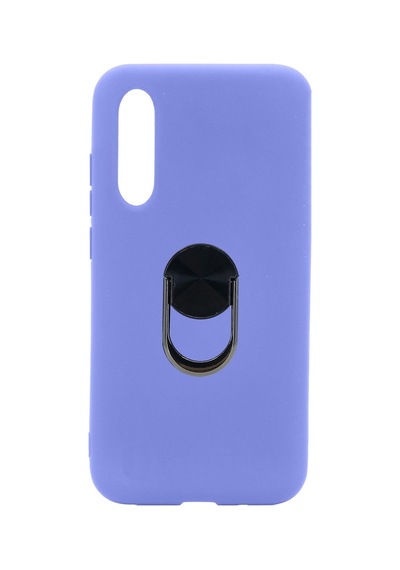 Nettech Huawei Y8p Uyumlu Leather Ring Nano Arka Koruma Kılıf