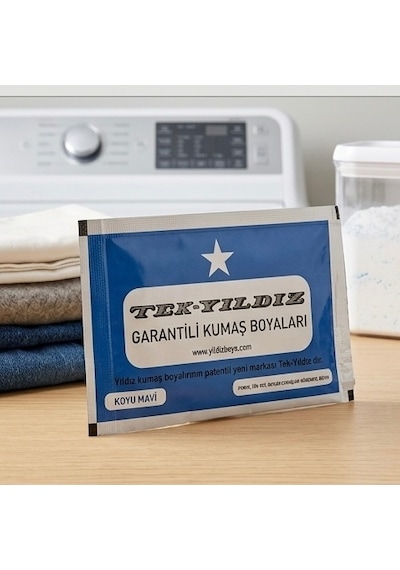 25 - Kumaş Boyası Mavi Koyu 11 Gr 10