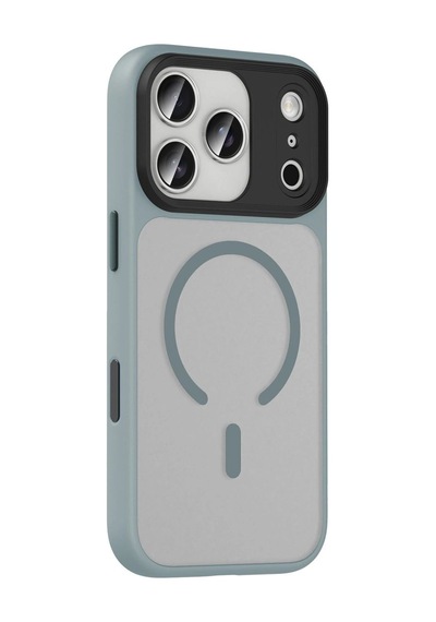 Joko Apple iPhone Uyumlu 17 Pro Max Megane Magsafe Kapak - Titan Gri