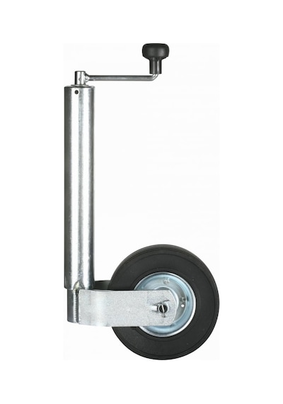 Römork ve Karavan Destek Tekerleği - 400 Kg - 60 Mm Gövde