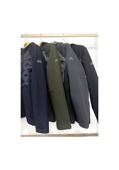 Hk Premium Erkek Parmak Baskı Kapitone %100 Polyester Hibrit Softshell Kapüşonlu Şişme Mont Siyah Hk Premium Erkek Parmak Baskı Kapitone %100 Polyester Hibrit Softshell Kapüşonlu Şişme Mont Siyah