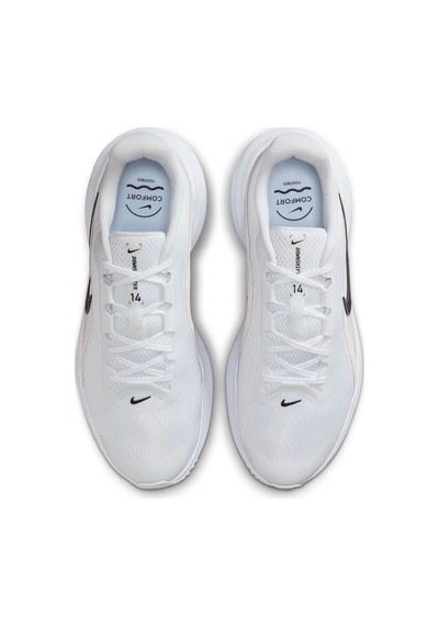 Nike Downshifter 14 Erkek Spor Ayakkabı Beyaz - Siyah