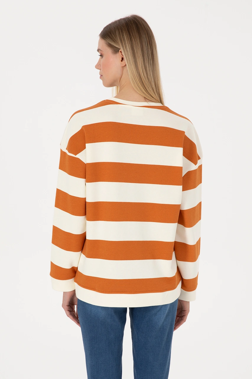 U.s. Polo Assn. Kadın Bakır Sweatshirt 50313563-vr182 Bakır