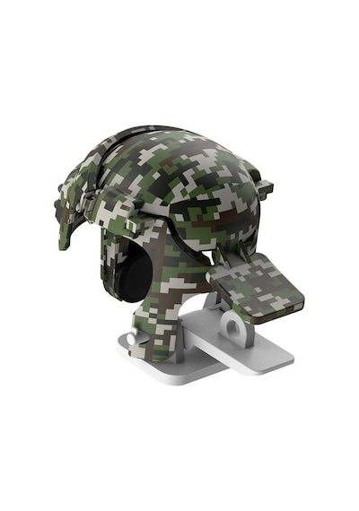 Baseus GA03 Level 3 Helmet Kamuflaj PUBG Oyun Aparatı Gri